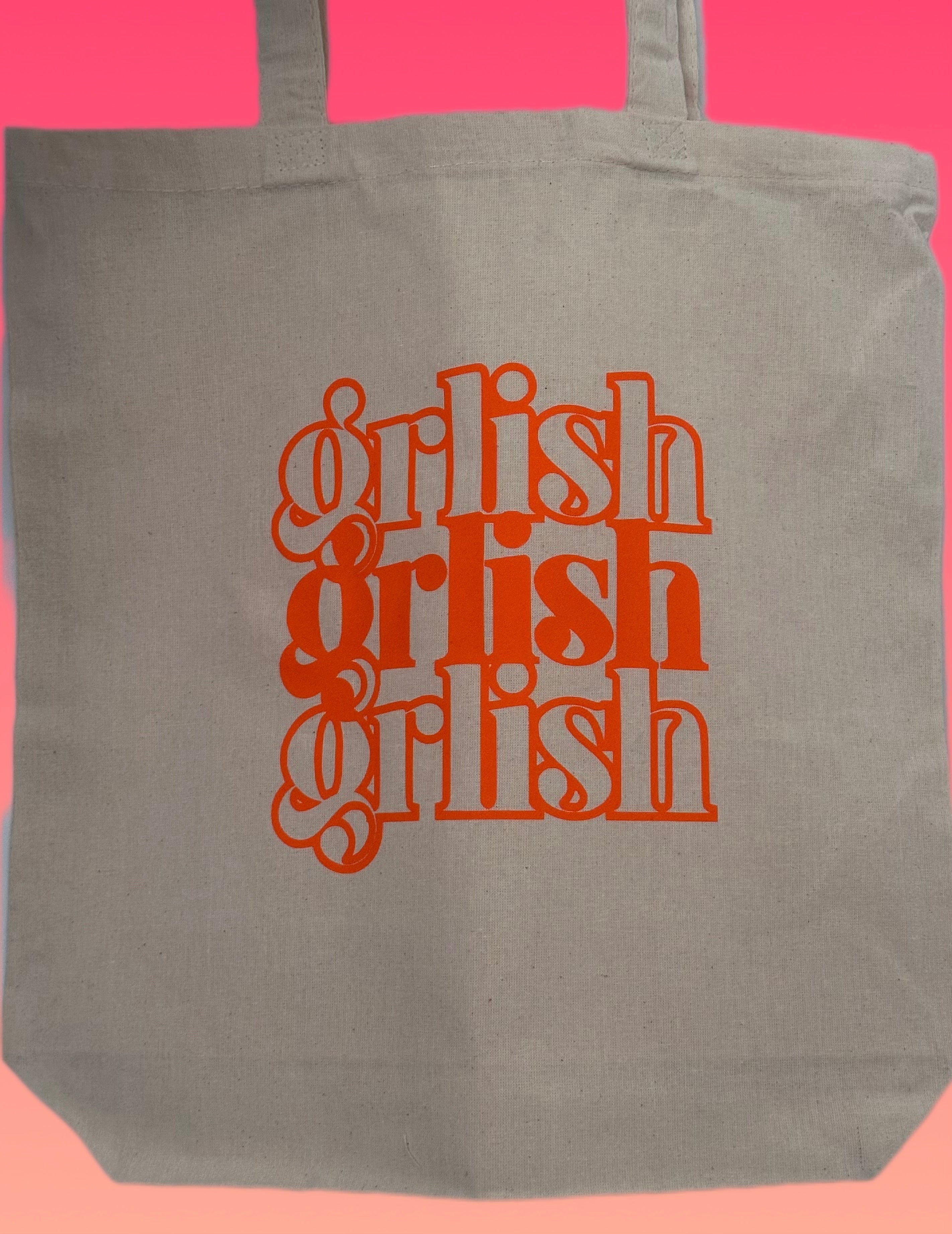 First run grlish tote